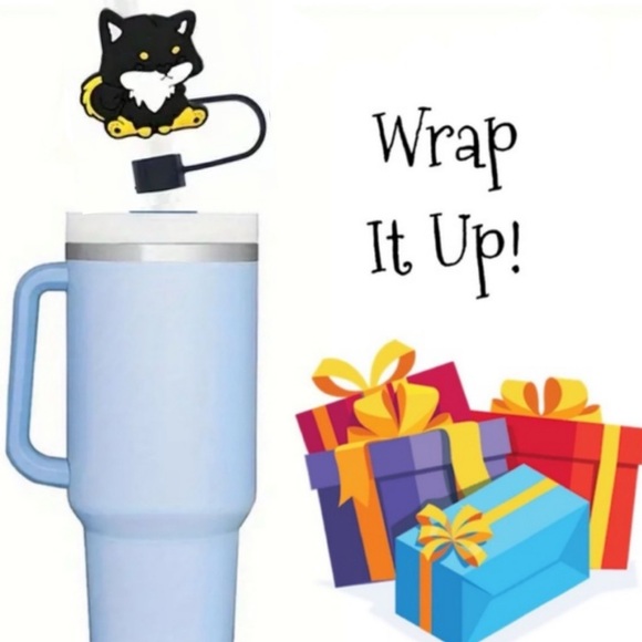 Dog/Puppy Straw Topper Fits 10mm straw, NEW - Picture 5 of 8